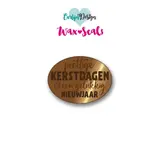 Carlijn Design Wax Seal Stamper 1 Inch Kerstwens (CDWX-0080)