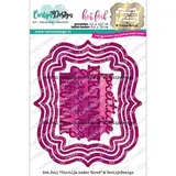 Carlijn Design Hot Foil Sierlijk Kader Kerst (CDHF-0062)