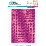 Carlijn Design Hot Foil A6 Vakjes Kerst (CDHF-0061)