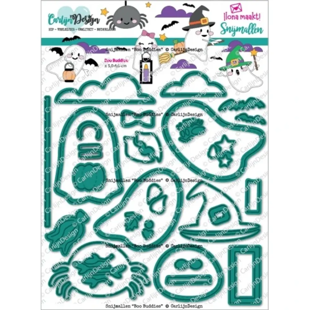 Carlijn Design Snijmallen Boo Buddies (CDSN-0276)