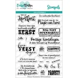 Carlijn Design Stempels Kerstwensen 3 (CDST-0128)