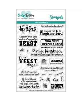 Carlijn Design Stempels Kerstwensen 3 (CDST-0128)