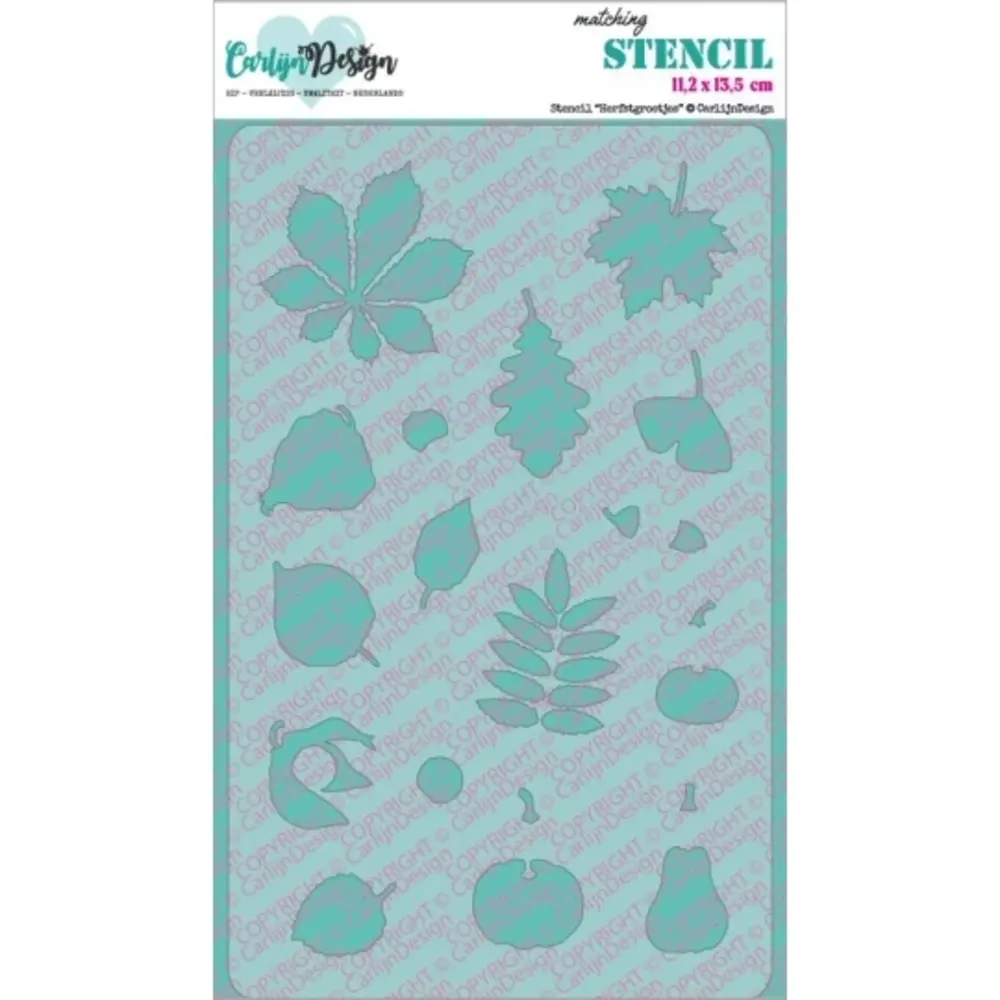 Carlijn Design Stencil Herfstgroetjes (CDSC-0037)