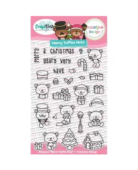 Carlijn Design Stempels Merry Toffee Nuts (CDJD-0049) Carlijn Design Stempels Merry Toffee Nuts (CDJD-0049)