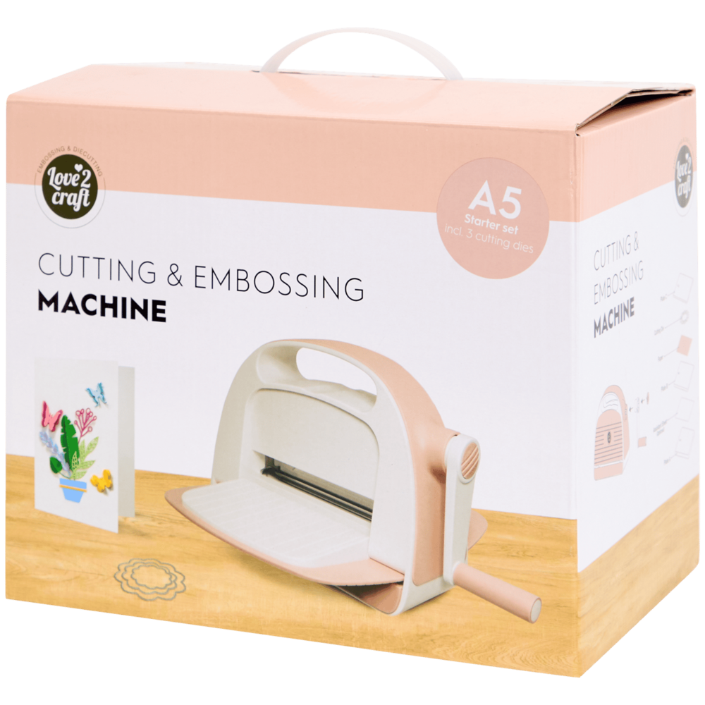 Love2Craft Paper Cutting & Embossing Machine Rose Blush (2570164)