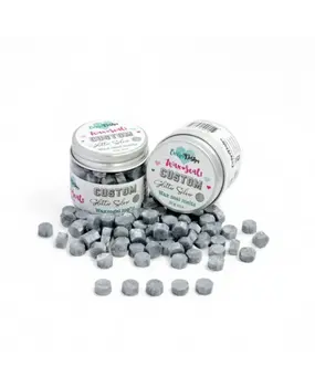 Carlijn Design Wax Seal Melts Custom Glitter Silver (CDWX-0085) Carlijn Design Wax Seal Melts Custom Glitter Silver (CDWX-0085)