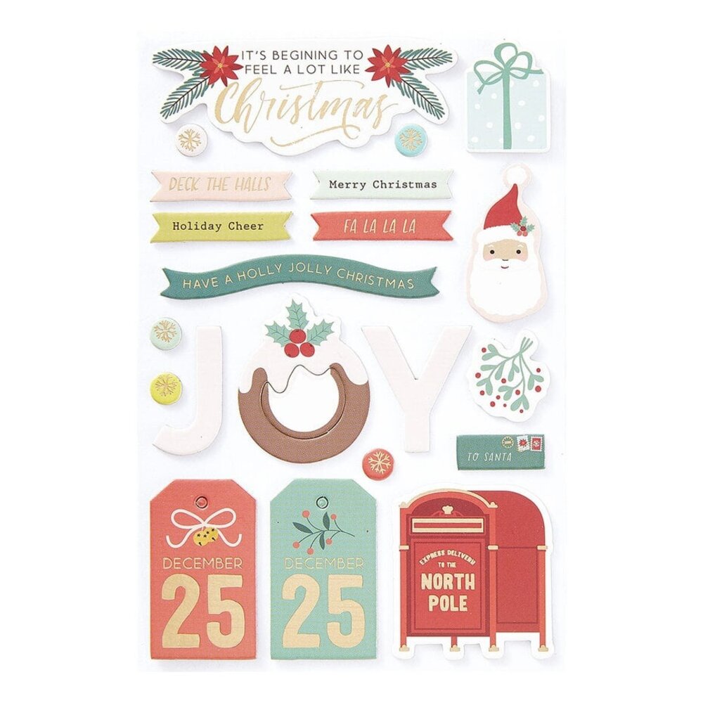 Spellbinders Oh Joyful Day Chipboard Embellishments (168527) Spellbinders Oh Joyful Day Chipboard Embellishments (168527)