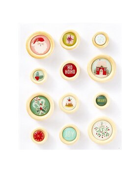 Spellbinders Oh Joyful Day Button Embellishments (168535)