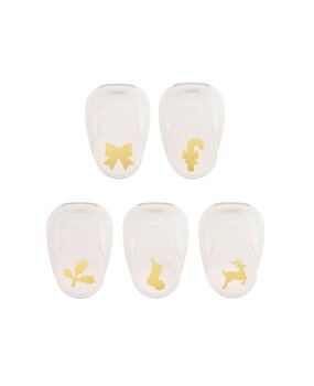 Vaessen Creative Figuurpons Set Kerst #2 (5pcs) (2137-121)* Vaessen Creative Figuurpons Set Kerst #2 (5pcs) (2137-121)*