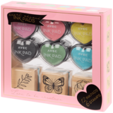 AVEC Ink Pad + Wooden Stamp Set (3207233)