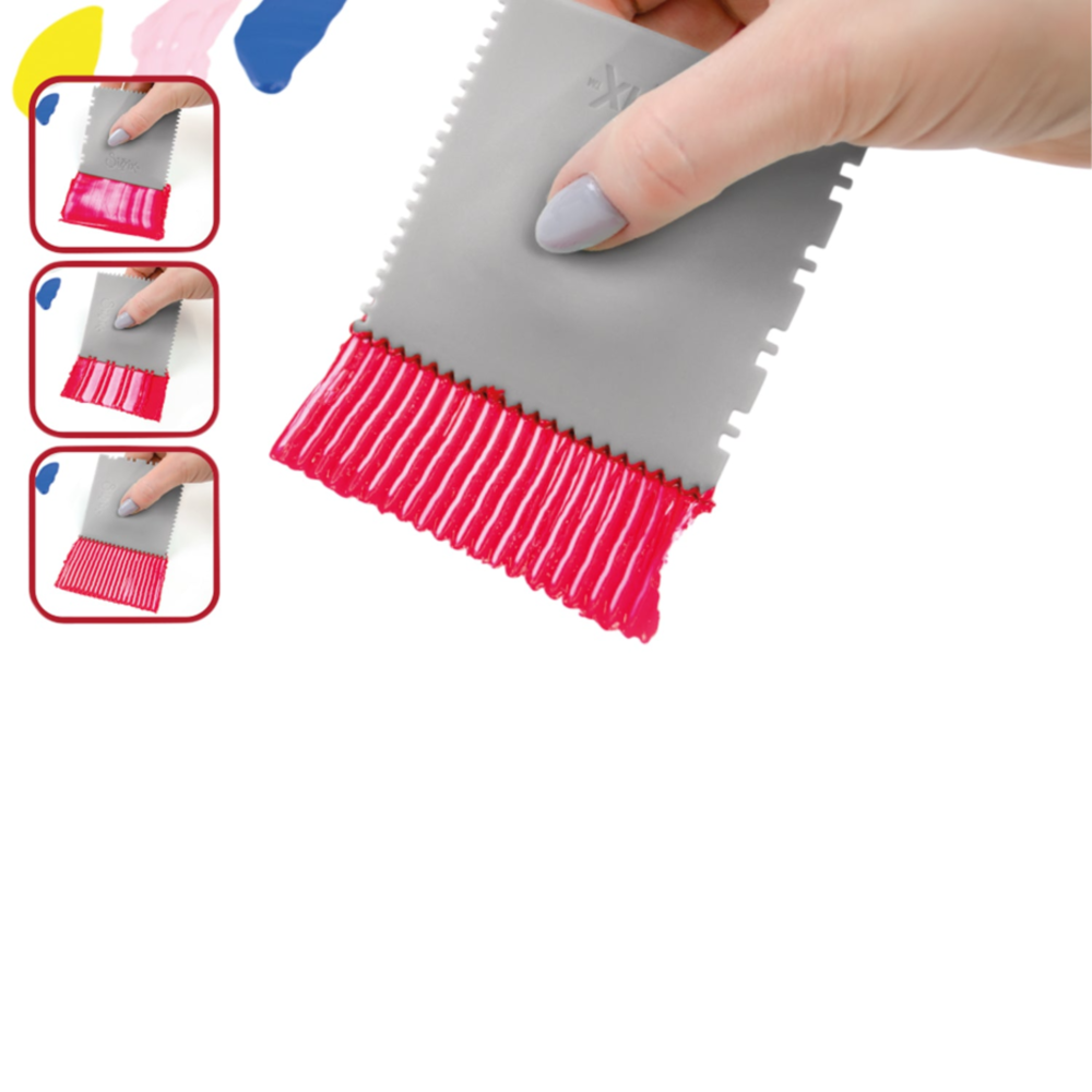 Sizzix Studio Making Tool Texture Tool 3x3 Inch Grey (666764) Sizzix Studio Making Tool Texture Tool 3x3 Inch Grey (666764)