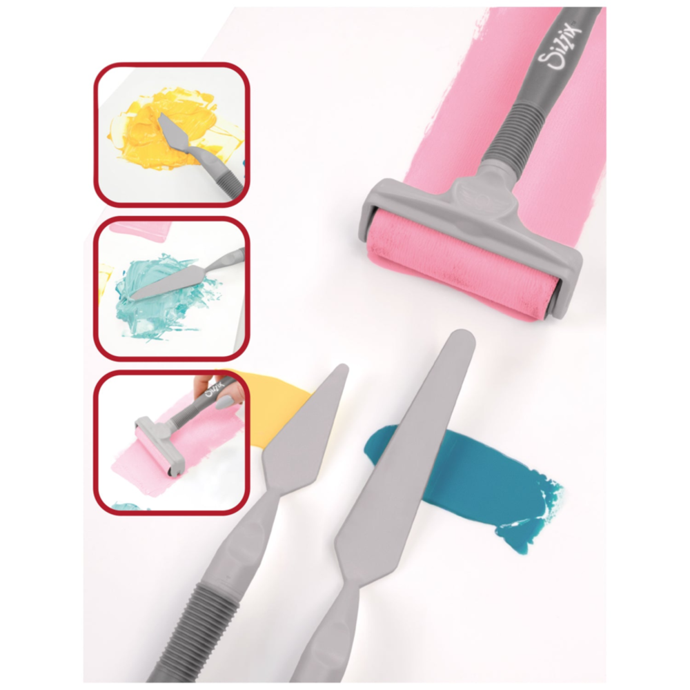 Sizzix Studio Making Tool Effectz Craft Tool Set Grey (666773)