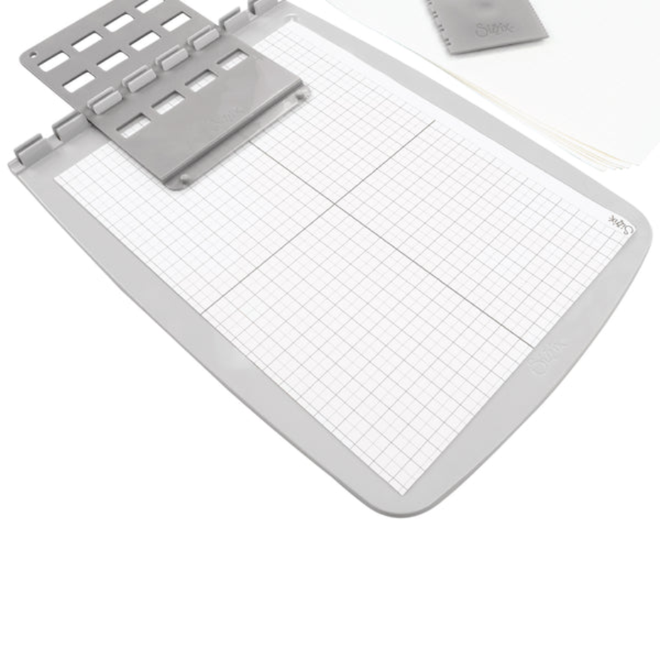 Sticky Grid Paper Sizzix Studio Sticky Grid Sheets 8 1/4x11 5/8 Inch (666787) - Paperpads.nl