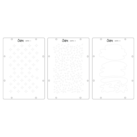 Sizzix Cat Kerr Stencil & Stamp Create (666754)