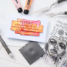 Sizzix Cat Kerr Stencil & Stamp Create (666754) Sizzix Cat Kerr Stencil & Stamp Create (666754)