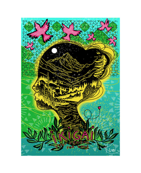 Sizzix Cat Kerr Stencil & Stamp Ikigai (666756) Sizzix Cat Kerr Stencil & Stamp Ikigai (666756)