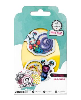 Studio Light Signature Collection Cling Stamp Snail Buddies (ABM-SI-STAMP748) Studio Light Signature Collection Cling Stamp Snail Buddies (ABM-SI-STAMP748)