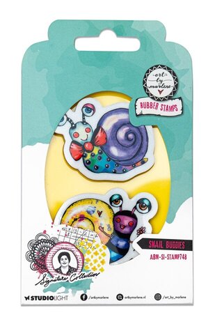 Studio Light Signature Collection Cling Stamp Snail Buddies (ABM-SI-STAMP748) Studio Light Signature Collection Cling Stamp Snail Buddies (ABM-SI-STAMP748)
