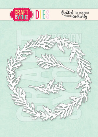 Craft & You Dies Ceder Wreath (CW311)
