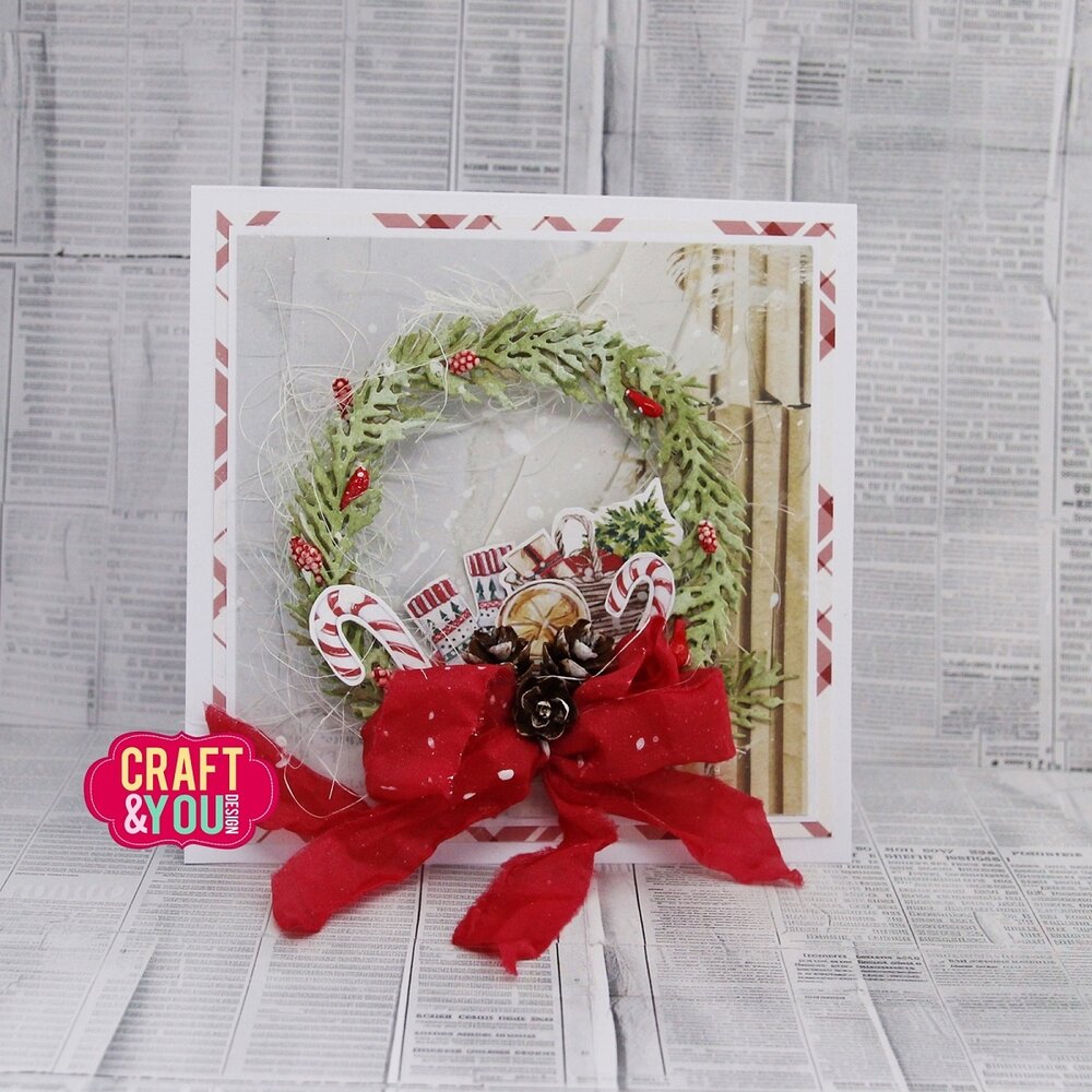 Craft & You Dies Ceder Wreath (CW311)