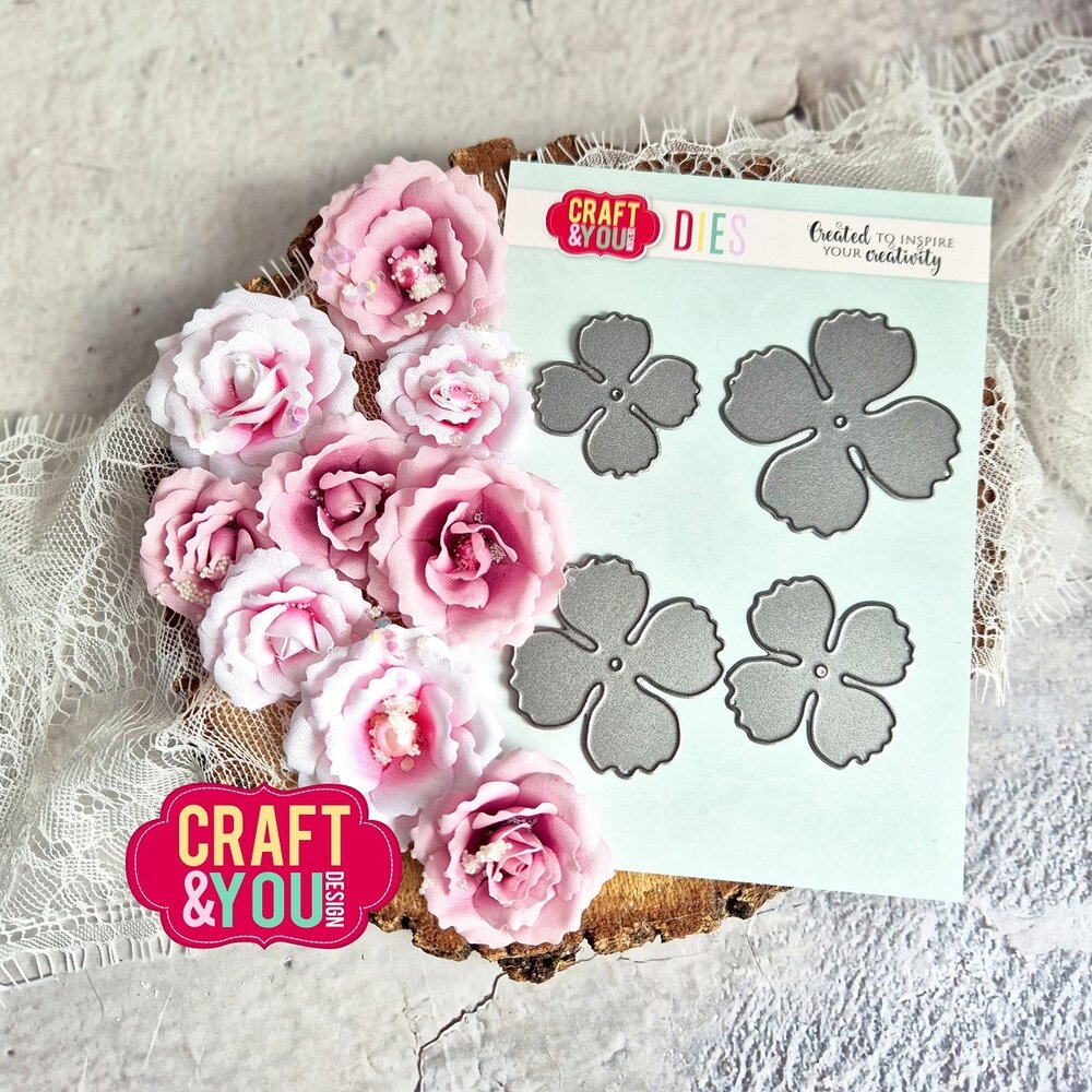 Craft & You Dies Magda's Rose (CW319) Craft & You Dies Magda's Rose (CW319)