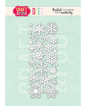 Craft & You Dies Small Snowflakes (CW322)
