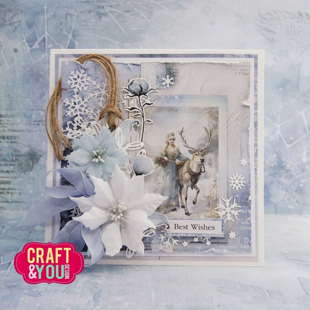 Craft & You Dies Small Snowflakes (CW322)