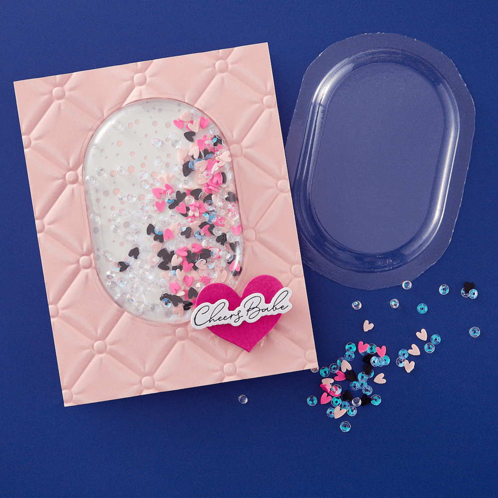 Spellbinders Stylish Oval Shaker Dome (SCSE-005)