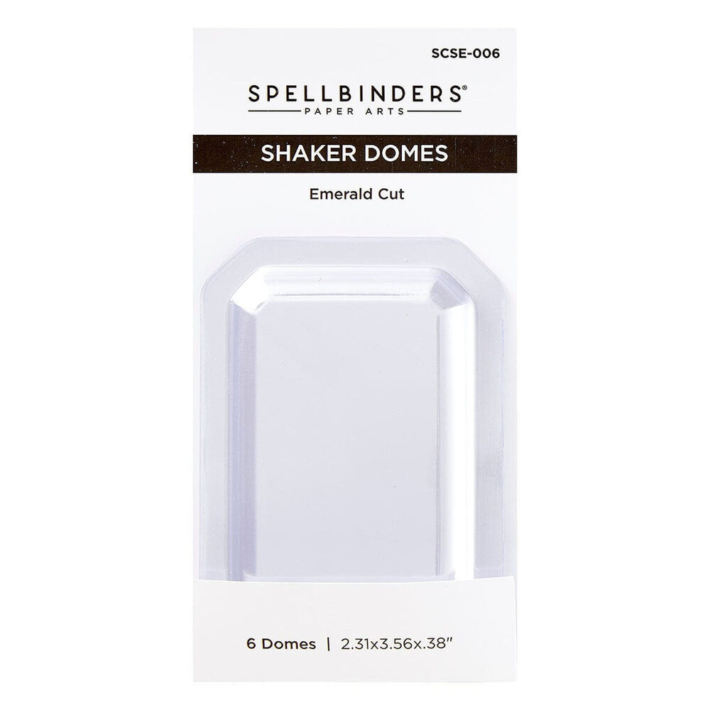 Spellbinders Emerald Cut Shaker Dome (SCSE-006) Spellbinders Emerald Cut Shaker Dome (SCSE-006)