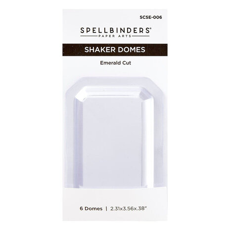 Spellbinders Emerald Cut Shaker Dome (SCSE-006) Spellbinders Emerald Cut Shaker Dome (SCSE-006)