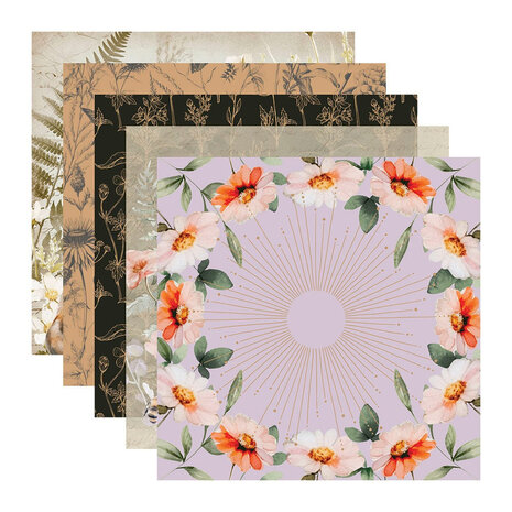 Spellbinders Woodland Tales 6x6 Inch Paper Pad (SCS-355) Spellbinders Woodland Tales 6x6 Inch Paper Pad (SCS-355)