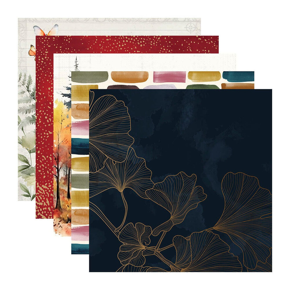 Spellbinders Woodland Tales 6x6 Inch Paper Pad (SCS-355) Spellbinders Woodland Tales 6x6 Inch Paper Pad (SCS-355)