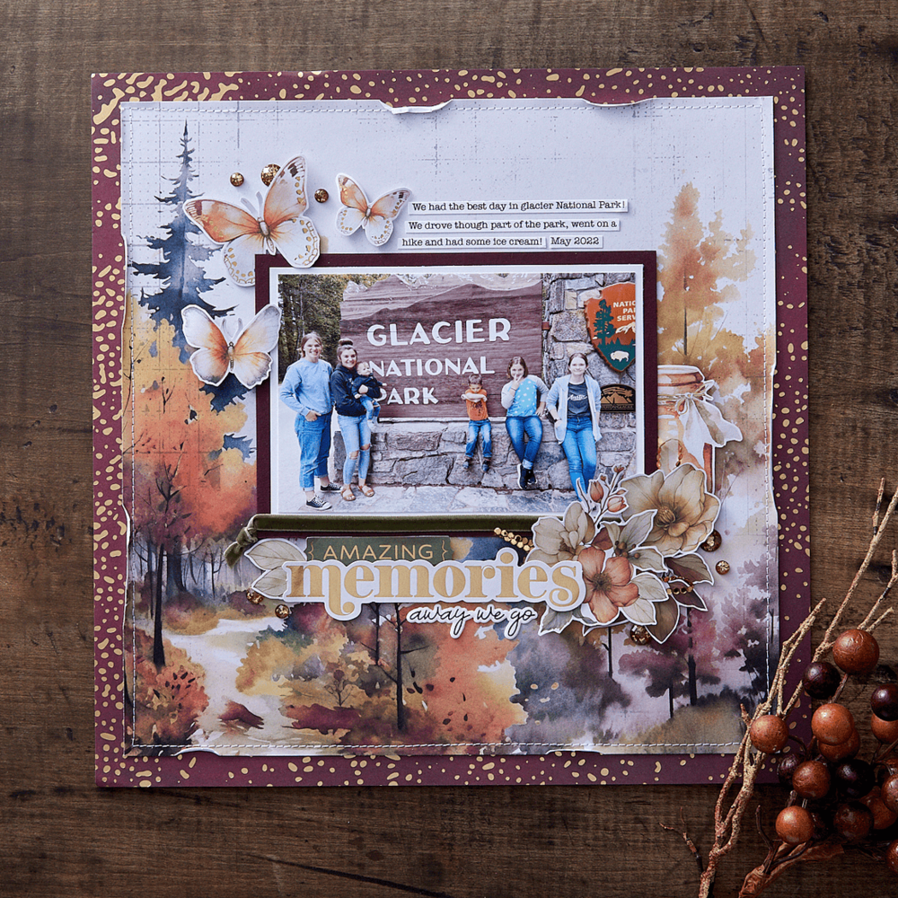 Spellbinders Woodland Tales 6x6 Inch Paper Pad (SCS-355) Spellbinders Woodland Tales 6x6 Inch Paper Pad (SCS-355)