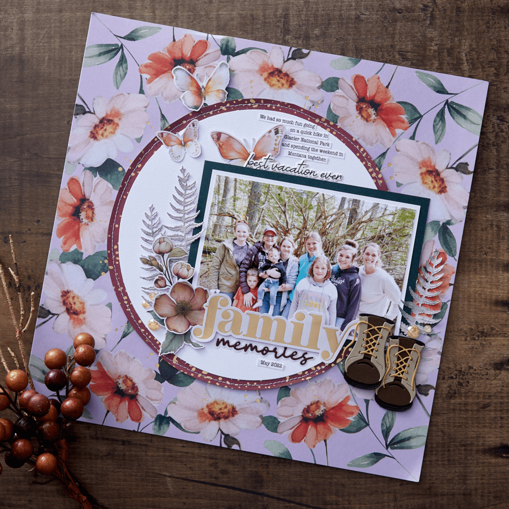 Spellbinders Woodland Tales 6x6 Inch Paper Pad (SCS-355) Spellbinders Woodland Tales 6x6 Inch Paper Pad (SCS-355)