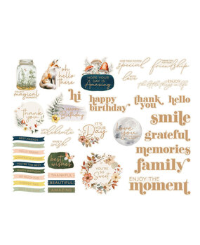 Spellbinders Woodland Tales Die-cut Sentiments (SCS-360) Spellbinders Woodland Tales Die-cut Sentiments (SCS-360)