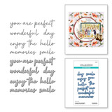 Spellbinders Woodland Tales Sentiments Dies (S4-1378)