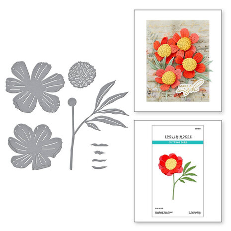 Spellbinders Woodland Tales Floral Dies (S4-1384) Spellbinders Woodland Tales Floral Dies (S4-1384)