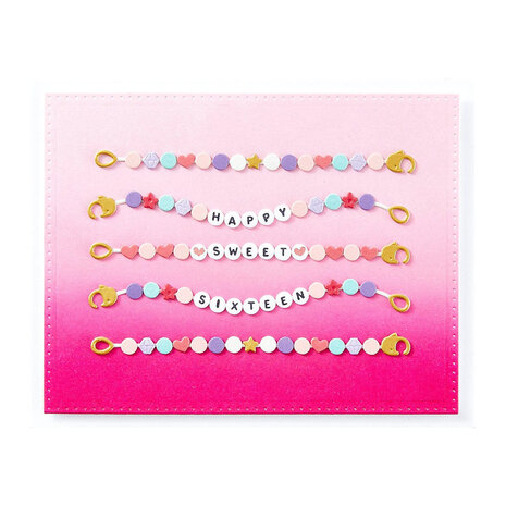 Spellbinders Beads of Friendship Bestie Beaded Bracelets Dies (S4-1386) Spellbinders Beads of Friendship Bestie Beaded Bracelets Dies (S4-1386)