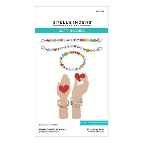 Spellbinders Beads of Friendship Bestie Beaded Bracelets Dies (S4-1386) Spellbinders Beads of Friendship Bestie Beaded Bracelets Dies (S4-1386)