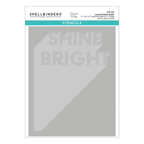 Spellbinders Shine Bright Layered Stencil & Die Bundle (BD-0900) Spellbinders Shine Bright Layered Stencil & Die Bundle (BD-0900)
