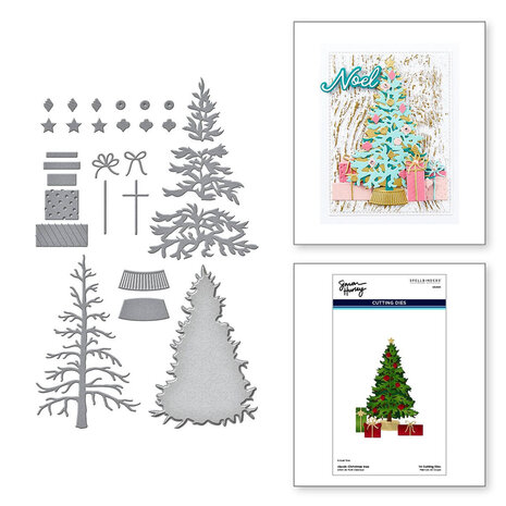 Spellbinders Timeless Trees Classic Christmas Tree Dies (S5-665)
