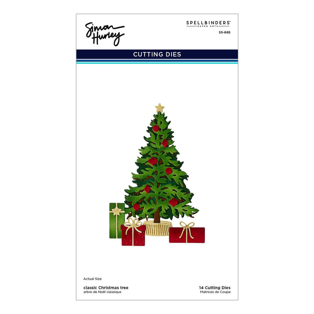 Spellbinders Timeless Trees Classic Christmas Tree Dies (S5-665)