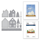 Spellbinders Timeless Trees Mantel Village Dies (S4-1395)