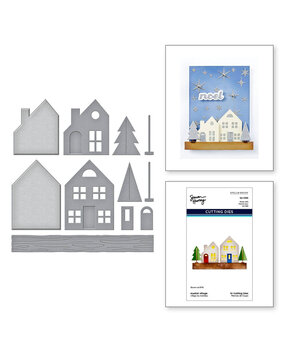 Spellbinders Timeless Trees Mantel Village Dies (S4-1395)