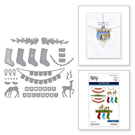 Spellbinders Timeless Trees Mantel Decoration Dies (S4-1398) Spellbinders Timeless Trees Mantel Decoration Dies (S4-1398)