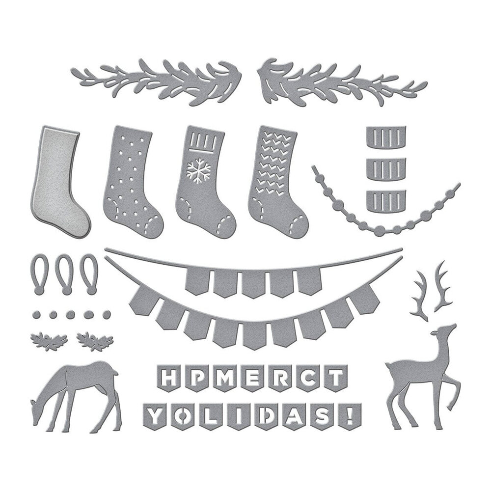 Spellbinders Timeless Trees Mantel Decoration Dies (S4-1398) Spellbinders Timeless Trees Mantel Decoration Dies (S4-1398)