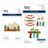 Spellbinders Timeless Trees Mantel Village and Decorations Dies Bundle (BD-0905)