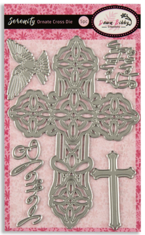 Dawn Bibby Serenity Die Ornate Cross (DB1002)