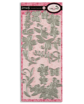 Dawn Bibby Serenity Die Periwinkle Flourish (DB1005) Dawn Bibby Serenity Die Periwinkle Flourish (DB1005)