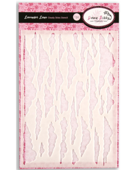 Dawn Bibby Lavender Lane Stencil Cloudy Skies (DB1016) Dawn Bibby Lavender Lane Stencil Cloudy Skies (DB1016)